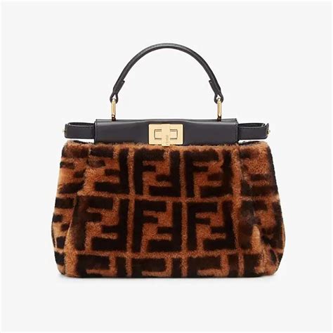 fendi peekaboo sheepskin|fendi peekaboo handbags.